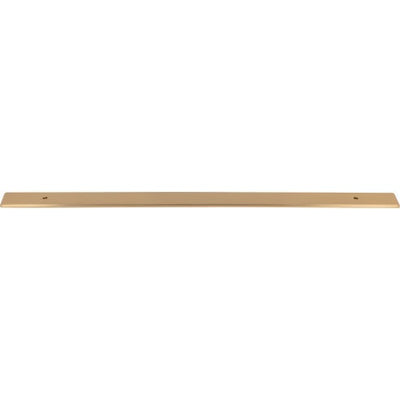 Top Knobs Radcliffe Backplate 18" c-c Appliance Pull in Honey Bronze
