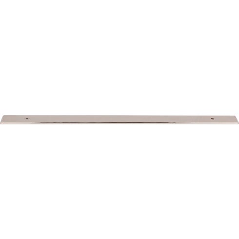 Top Knobs Radcliffe Backplate 18" c-c Appliance Pull in Polished Nickel