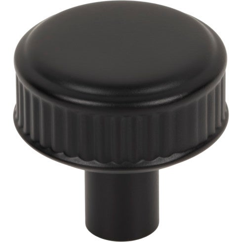 Top Knobs Elland Knob 1 1/4" in Flat Black