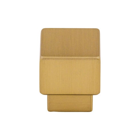 Top Knobs Tapered Square Knob 1" in Honey Bronze