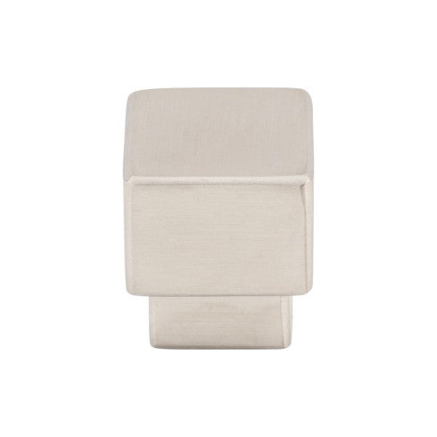 Top Knobs Tapered Square Knob 1" in Stainless Steel