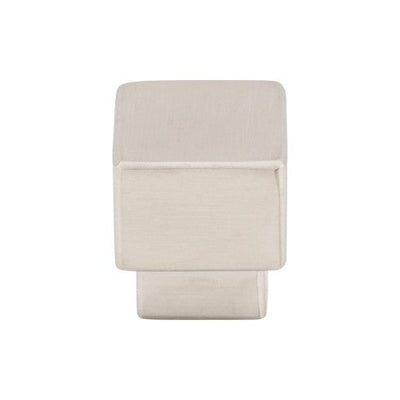 Top Knobs Tapered Square Knob 1" in Stainless Steel