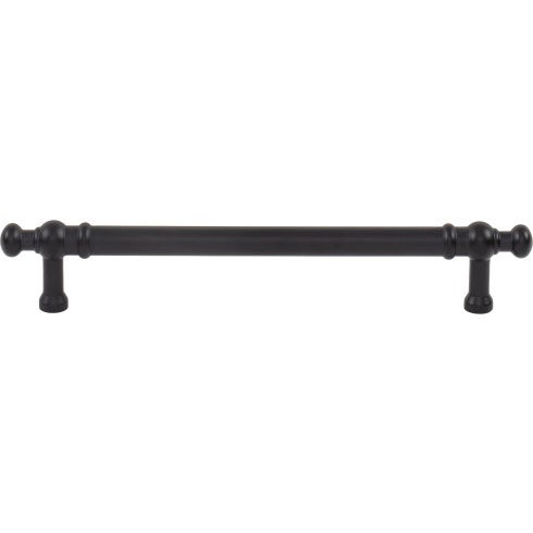Top Knobs Wetherby Pull 6 5/16" c-c in Flat Black