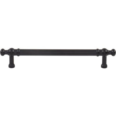 Top Knobs Wetherby Pull 6 5/16" c-c in Flat Black