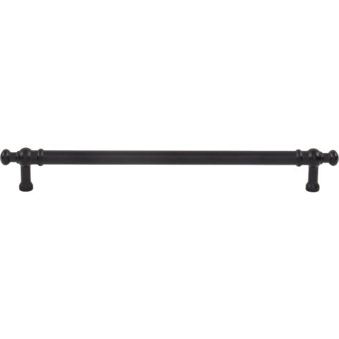 Top Knobs Wetherby Pull 8 13/16" c-c in Flat Black