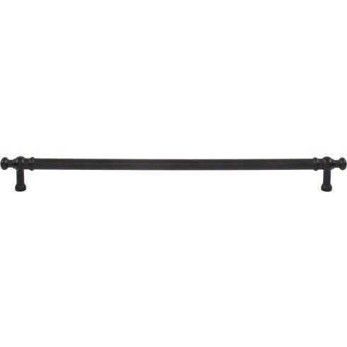 Top Knobs Wetherby Pull 12" c-c in Flat Black