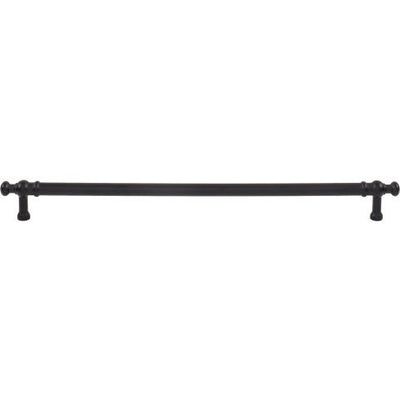 Top Knobs Wetherby Pull 12" c-c in Flat Black