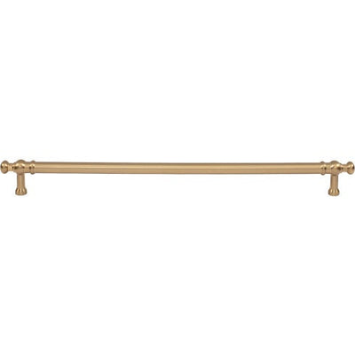 Top Knobs Wetherby Pull 12" c-c in Honey Bronze