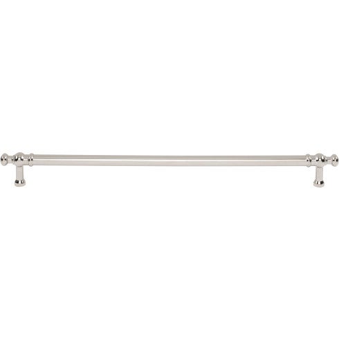 Top Knobs Wetherby Pull 12" c-c in Polished Nickel