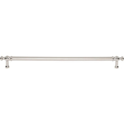 Top Knobs Wetherby Pull 12" c-c in Polished Nickel