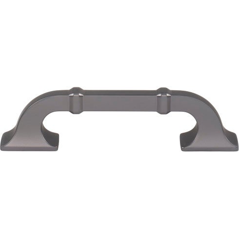 Top Knobs Califon Pull 3 3/4" c-c in Ash Gray