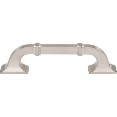 Top Knobs Califon Pull 3 3/4" c-c in Brushed Satin Nickel