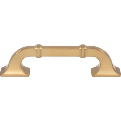 Top Knobs Califon Pull 3 3/4" c-c in Honey Bronze