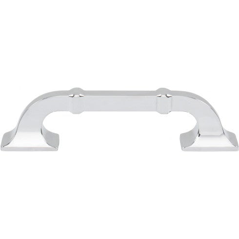 Top Knobs Califon Pull 3 3/4" c-c in Polished Chrome