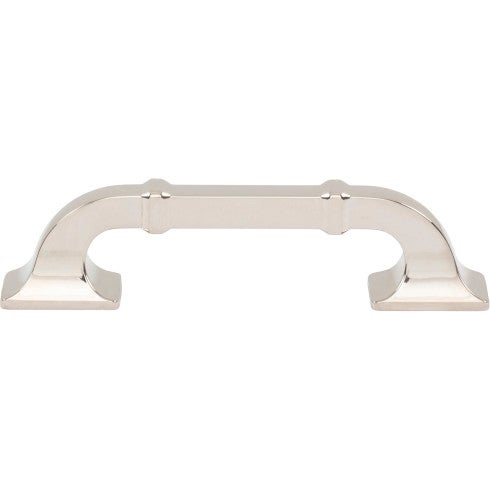 Top Knobs Califon Pull 3 3/4" c-c in Polished Nickel