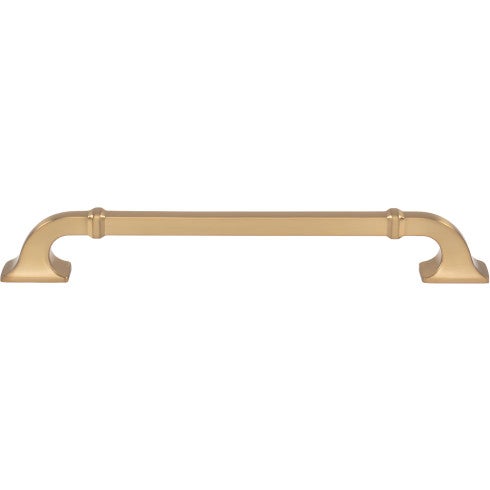 Top Knobs Califon Pull 7 9/16" c-c in Honey Bronze