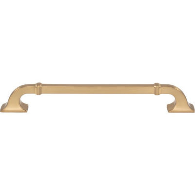 Top Knobs Califon Pull 7 9/16" c-c in Honey Bronze