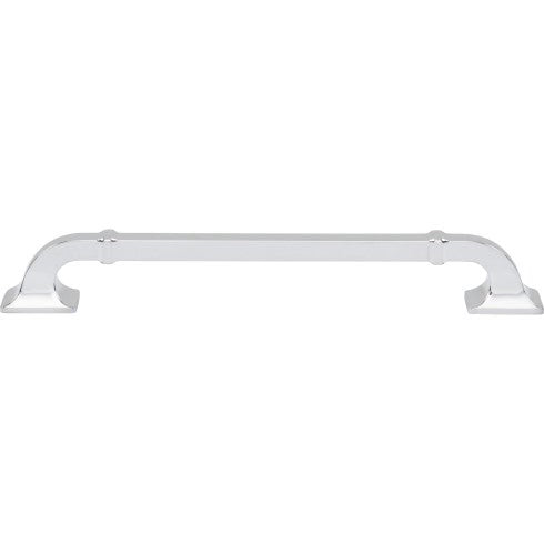 Top Knobs Califon Pull 7 9/16" c-c in Polished Chrome