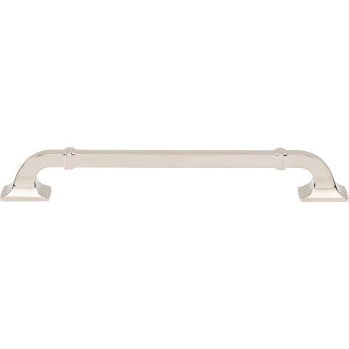 Top Knobs Califon Pull 7 9/16" c-c in Polished Nickel