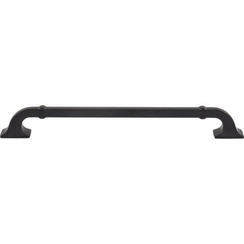 Top Knobs Califon Pull 8 13/16" c-c in Flat Black
