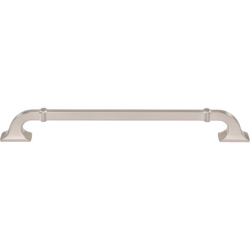 Top Knobs Califon Pull 8 13/16" c-c in Brushed Satin Nickel