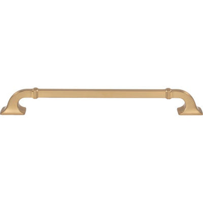 Top Knobs Califon Pull 8 13/16" c-c in Honey Bronze