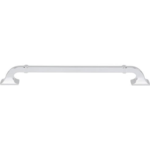 Top Knobs Califon Pull 8 13/16" c-c in Polished Chrome