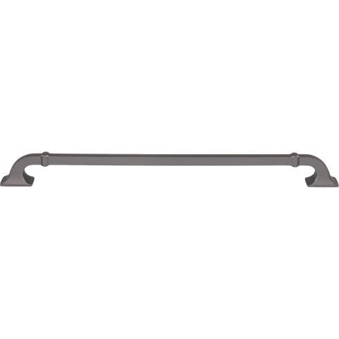 Top Knobs Califon Pull 12" c-c in Ash Gray