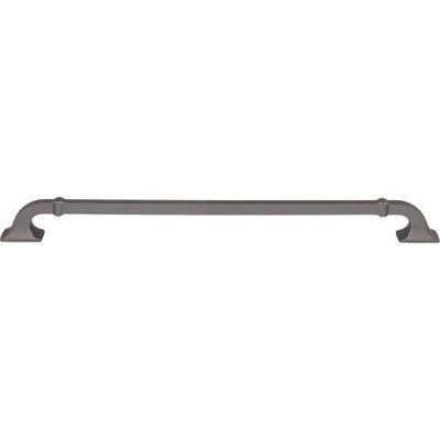 Top Knobs Califon Pull 12" c-c in Ash Gray