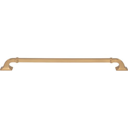 Top Knobs Califon Pull 12" c-c in Honey Bronze