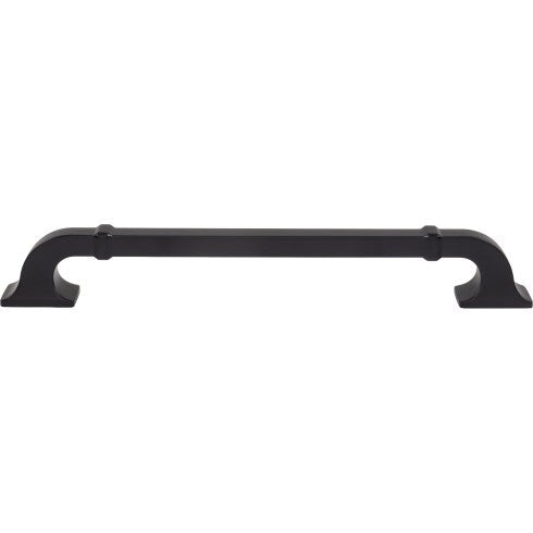 Top Knobs Califon Pull 12" c-c Appliance Pull in Flat Black