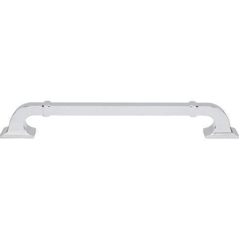Top Knobs Califon Pull 18" c-c Appliance Pull in Polished Chrome