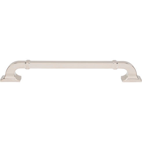 Top Knobs Califon Pull 18" c-c Appliance Pull in Polished Nickel