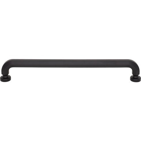 Top Knobs Stanmore Pull 12" c-c Appliance Pull in Flat Black