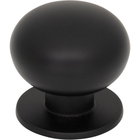 Top Knobs Lambert Knob 1 1/4" in Flat Black