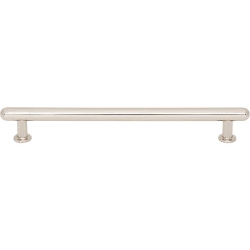 Top Knobs Lambert Pull 7 9/16" c-c in Polished Nickel