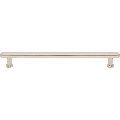 Top Knobs Lambert Pull 8 13/16" c-c in Polished Nickel