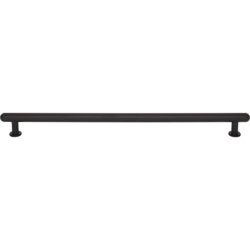 Top Knobs Lambert Pull 12" c-c in Flat Black