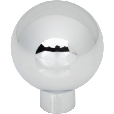 Top Knobs Brockwell Knob 1 1/8" in Polished Chrome