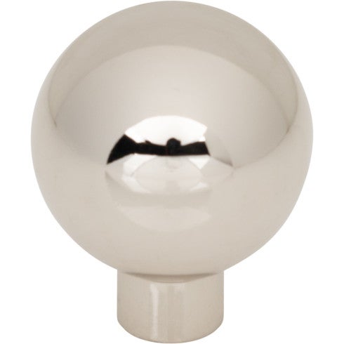 Top Knobs Brockwell Knob 1 1/8" in Polished Nickel