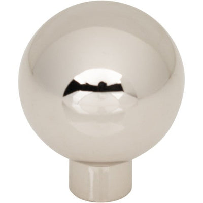 Top Knobs Brockwell Knob 1 1/8" in Polished Nickel