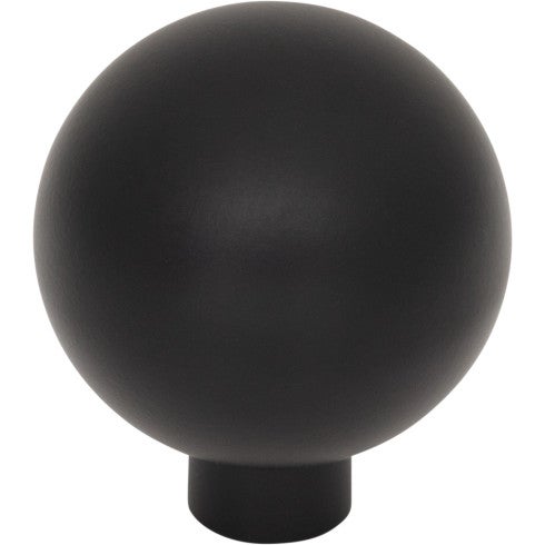 Top Knobs Brockwell Knob 1 1/4" in Flat Black