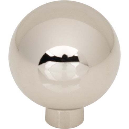 Top Knobs Brockwell Knob 1 1/4" in Polished Nickel