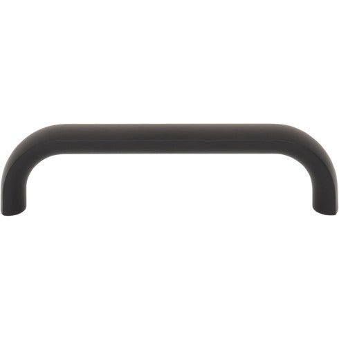 Top Knobs Brockwell Pull 3 3/4" c-c in Flat Black