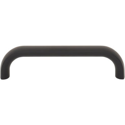 Top Knobs Brockwell Pull 3 3/4" c-c in Flat Black