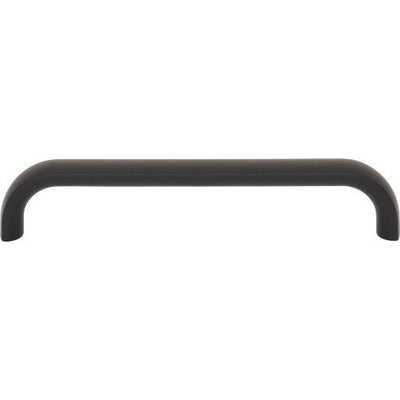 Top Knobs Brockwell Pull 5 1/16" c-c in Flat Black
