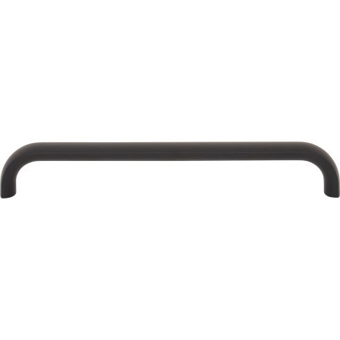 Top Knobs Brockwell Pull 6 5/16" c-c in Flat Black