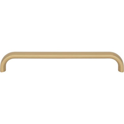 Top Knobs Brockwell Pull 6 5/16" c-c in Honey Bronze