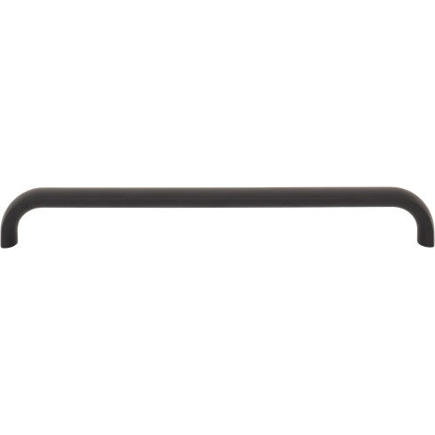Top Knobs Brockwell Pull 7 9/16" c-c in Flat Black