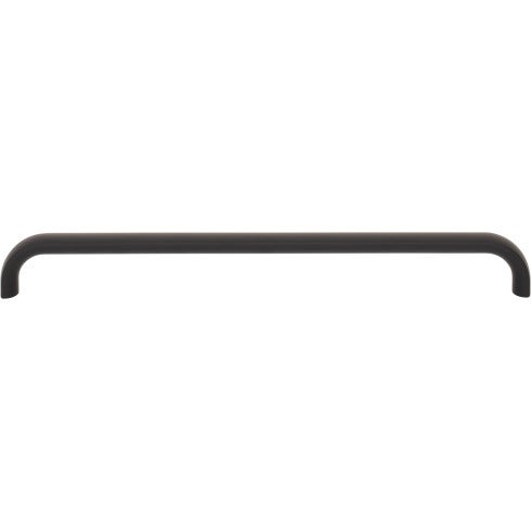 Top Knobs Brockwell Pull 8 13/16" c-c in Flat Black